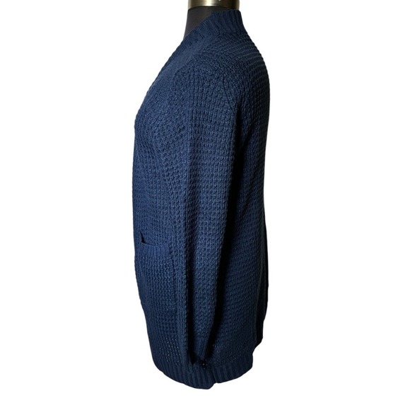 Zeagoo‎ navy blue Cardigan sweater long Size XXL NWT Pockets Knit Women's - Picture 3 of 9